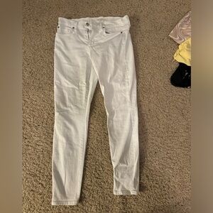 White Gap Jeans Super Skinny W28